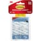Command Mini Hooks w/Adhesive Strip, 18/PK, Clear PK MMM17006CLRVP - alternate 1